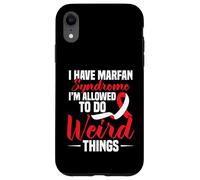 Il mese della sensibilizzazione sulla sindrome di Marfan fa la strana sindrome di Marfan Custodia per iPhone XR