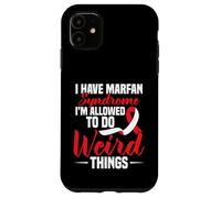 Il mese della sensibilizzazione sulla sindrome di Marfan fa la strana sindrome di Marfan Custodia per iPhone 11