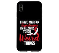 Il mese della sensibilizzazione sulla sindrome di Marfan fa la strana sindrome di Marfan Custodia per iPhone XS Max
