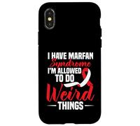 Il mese della sensibilizzazione sulla sindrome di Marfan fa la strana sindrome di Marfan Custodia per iPhone X/XS