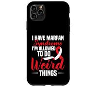 Il mese della sensibilizzazione sulla sindrome di Marfan fa la strana sindrome di Marfan Custodia per iPhone 11 Pro Max