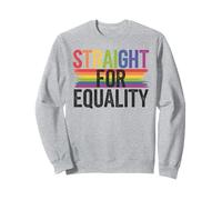 Il mese dell'orgoglio LGBTQ che ispira Straight for Equality Felpa