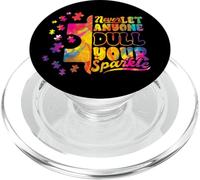 Il mese di consapevolezza di austismo non lasciare mai PopSockets PopGrip per MagSafe