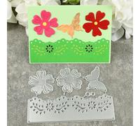 Il metallo del fiore della farfalla muore, matrici di taglio per la | Fustelle per scrapbooking, stencil per goffratura, album di ritagli, biglietti di carta, decorazioni artistiche e artigianali