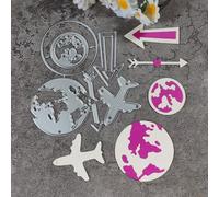 Il metallo della terra dell'aeroplano muore, matrici di taglio per la | Fustelle per scrapbooking, stencil per goffratura, album di ritagli, biglietti di carta, decorazioni artistiche e artigianali