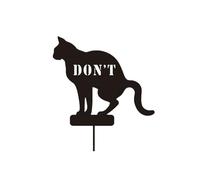 Il metallo non decora l'arte del giardino della cacca del cane, decorazione esterna, animale all'aperto, palo decorativo del cortile