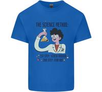 Il Metodo Scientifico Divertente Chimica Geek Uomo Cotone T-Shirt Tee Top