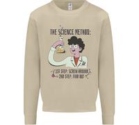 Il Metodo Scientifico Divertente Felpa Da Chimica Geek Uomo