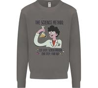 Il Metodo Scientifico Divertente Felpa Da Chimica Geek Uomo