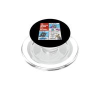 Il metodo scientifico in un nutshell Science Cat Humor PopSockets PopGrip per MagSafe