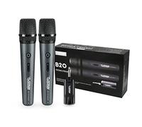 Il microfono wireless Platinum per ingresso microfono UHF metallo dinamico microfono multiuso con ricevitore ricaricabile portata 48,8 m adatto per karaoke macchina/amplificatore Speake/Mixer/Chiesa