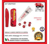 IL MIGLIO KIT EROTICO Palline anale vaginali - mini vibratore - LUBRIFICANTE
