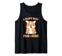 Il miglior Amante dei Cani Corgi Fur-iend di Un Uomo Canotta