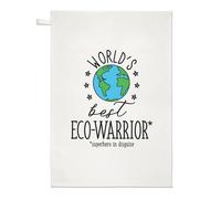 Il Miglior Asciugamano Da Cucina Eco-Warrior Divertente Preferito Del Mondo