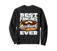 Il miglior assistente di pancake di sempre Delizia per gli amanti dei pancake Felpa