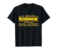 Il Miglior Barman della Galassia | Barman Regalo Maglietta