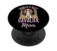 Il miglior cane Cavalier Mom Cavalier King Charles Spaniel del mondo PopSockets PopGrip Adesivo