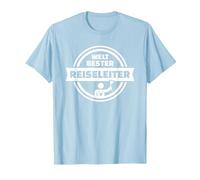 Il miglior Compagno di Viaggio Maglietta, Uomo, Celeste, 3XL