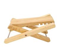 Il Miglior Compagno per Il Chitarrista Poggiapiedi per Chitarra Pieghevole e Portatile Regolabile in Altezza Poggiapiedi in bambù per Esercitazioni Esecutive Poggiapiedi e