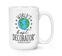 Il Miglior Decoratore Del Mondo Tazza Grande Da 15oz Papà Pittore Divertente