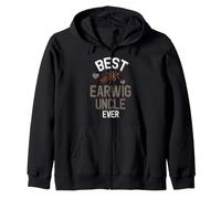 Il miglior Earwig Uncle Ever Cute Pincher Bug Lover Felpa con Cappuccio