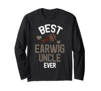 Il miglior Earwig Uncle Ever Cute Pincher Bug Lover Maglia a Manica