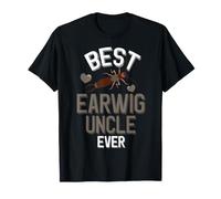 Il miglior Earwig Uncle Ever Cute Pincher Bug Lover Maglietta