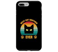 Il miglior gatto di sempre, divertente Brother Cat Lovers, stile retrò Custodia per iPhone 7 Plus/8 Plus