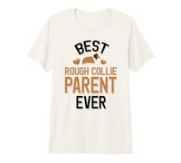 Il miglior Genitore di Rough Collie di Sempre Maglietta Premium