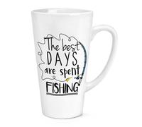 Il Miglior Giorni Sono Spent Pesca 483ml Grande Latte Tazza - Scherzo Divertente