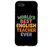 Il miglior insegnante di inglese al mondo per insegnare la Giornata mondiale degli insegnanti Custodia per iPhone SE (2020) / 7/8