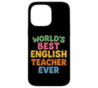 Il miglior insegnante di inglese al mondo per insegnare la Giornata mondiale degli insegnanti Custodia per iPhone 14 Pro Max