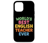 Il miglior insegnante di inglese al mondo per insegnare la Giornata mondiale degli insegnanti Custodia per iPhone 12/12 Pro