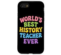 Il miglior insegnante di storia del mondo che insegna la Giornata mondiale degli insegnanti Custodia per iPhone SE (2020) / 7/8