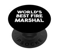 Il miglior maresciallo del fuoco del mondo PopSockets PopGrip Adesivo