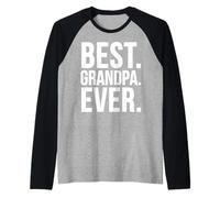 Il miglior Nonno di Sempre Family Love Pride Maglia con Maniche Raglan