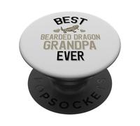 Il miglior nonno drago barbuto di sempre PopSockets PopGrip Adesivo