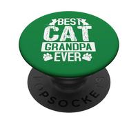 Il miglior nonno gatto di sempre Cute Paw PopSockets PopGrip Adesivo