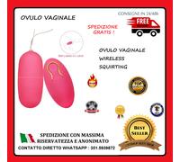 IL MIGLIOR OVULO VAGINALE ECG VIBRANTE WIRELESS 10 FUNZIONI STIMOLANTE SQUIRTING