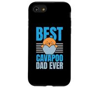 Il miglior papà Cavapoo di sempre, amante dei cani, proprietario di cuccioli Paw Love Custodia per iPhone SE (2020) / 7/8