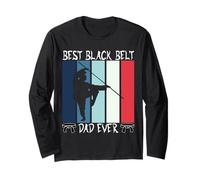 Il miglior papà cintura nera di sempre Tang Soo Do Colori Maglia a Manica