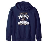 Il miglior papà del mondo Felpa con Cappuccio