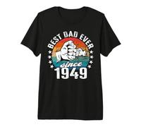 Il miglior papà del Mondo Non è Uno Scherzo - papà dal 1949 Maglietta Premium