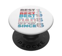 Il miglior papà del mondo non è uno scherzo - Papà dal 1956 PopSockets PopGrip Adesivo