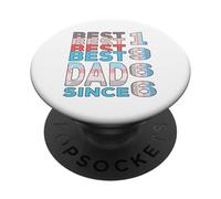 Il miglior papà del mondo non è uno scherzo - Papà dal 1966 PopSockets PopGrip Adesivo