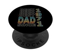 Il miglior papà del mondo non è uno scherzo - Papà dal 1971 PopSockets PopGrip Adesivo