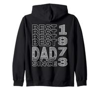 Il miglior papà del Mondo Non è Uno Scherzo - papà dal 1973 Felpa con Cappuccio