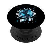 Il miglior papà del mondo non è uno scherzo - Papà dal 1976 PopSockets PopGrip Adesivo