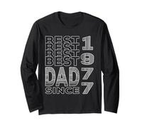 Il miglior papà del Mondo Non è Uno Scherzo - papà dal 1977 Maglia a Manica