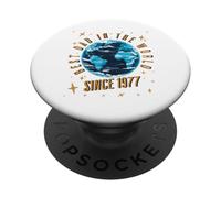 Il miglior papà del mondo non è uno scherzo - Papà dal 1977 PopSockets PopGrip Adesivo